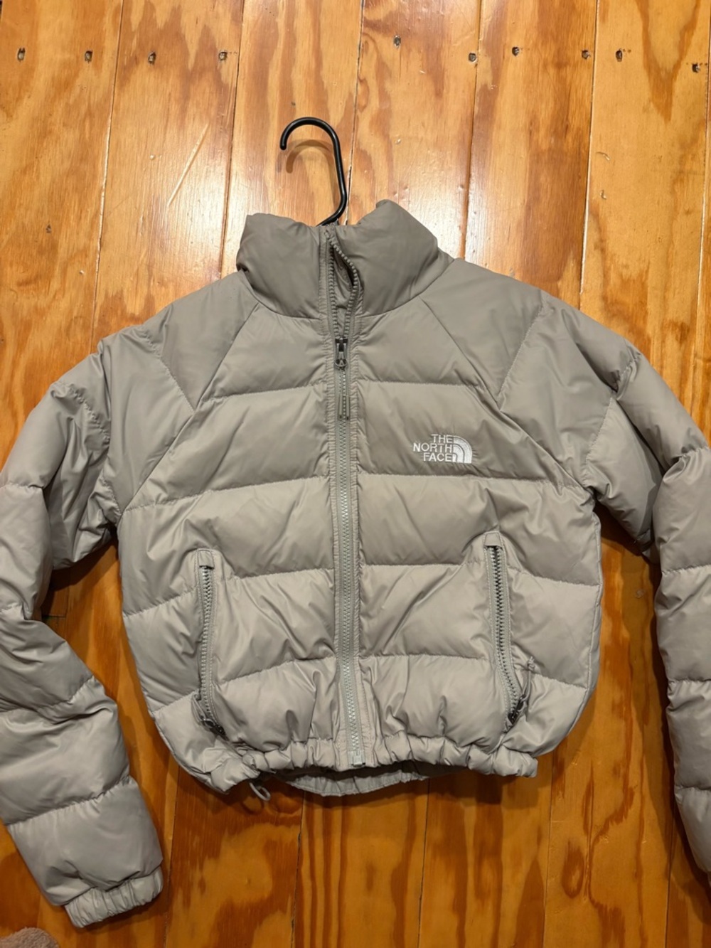 The North Face Gray/Cream Jacket